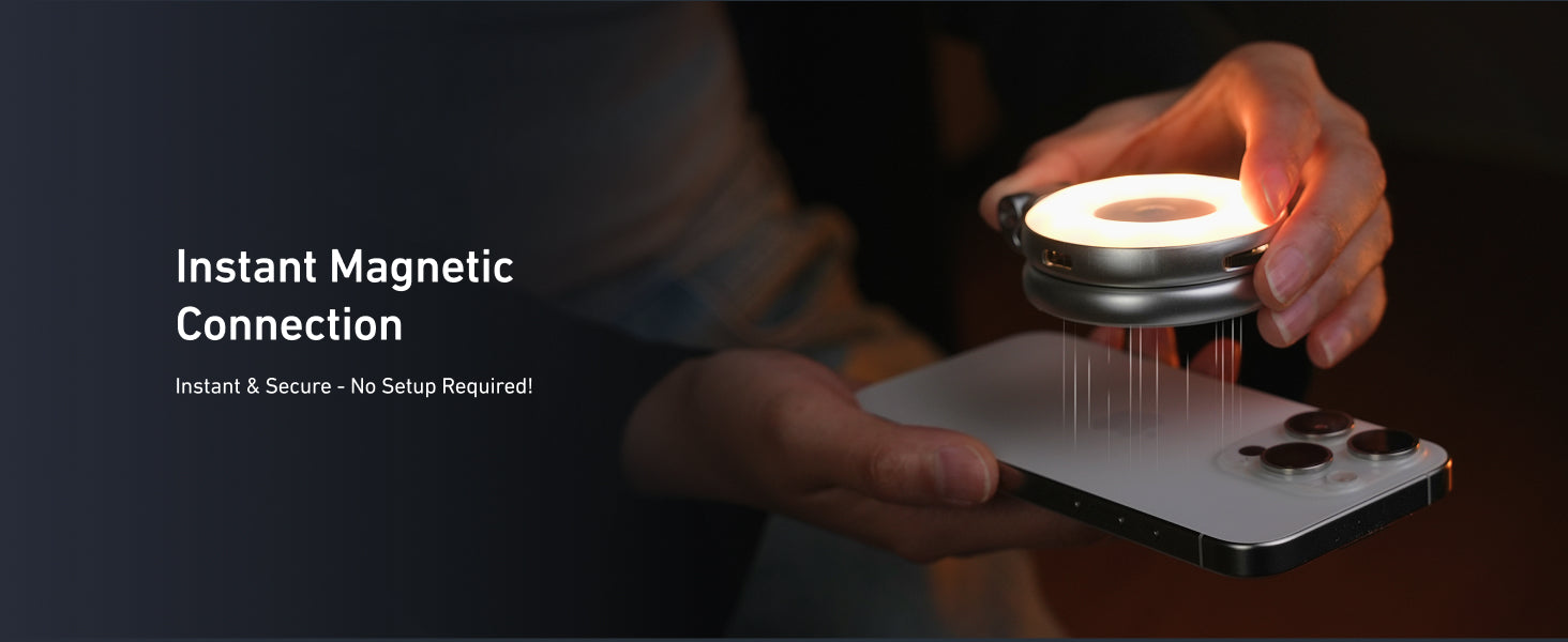 Telesin C03 Magnetic Selfie Ring Light