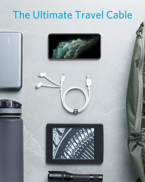 Anker PowerLine II 3-in-1 1m Cable (A8436)