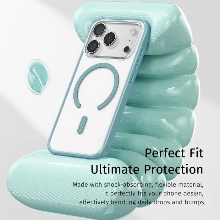 Rock Crystal Armor Anti-Yellowing Protection iPhone 17 Case