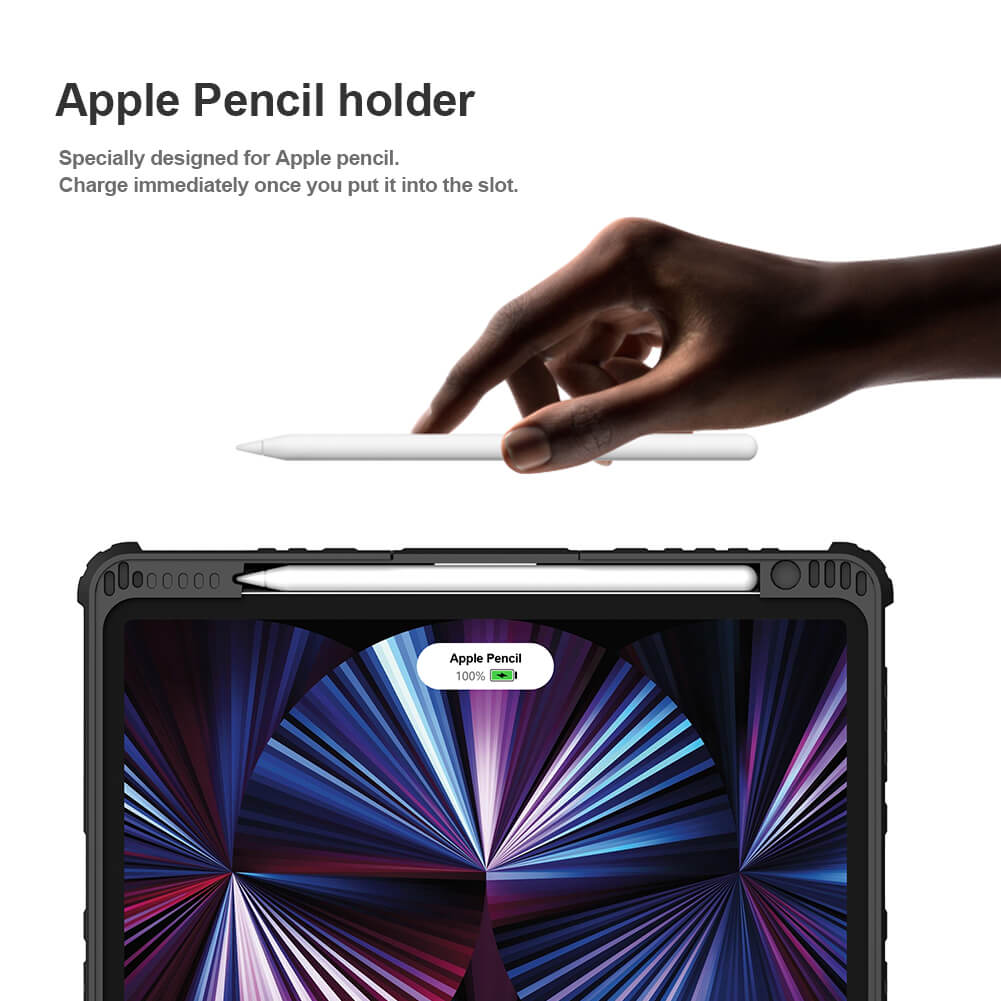 Nillkin Bumper Combo Keyboard Case for Apple iPad 10.9 (Pro 11/Air 11 (2024)/Air 4/5)