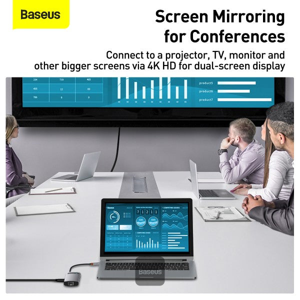 Baseus 8IN1 Multimedia Adapter