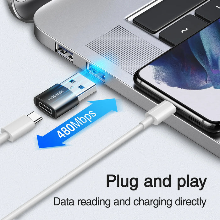 Joyroom S-H152 USB male to Type-C female adapter