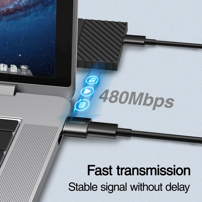 Joyroom S-H152 USB male to Type-C female adapter