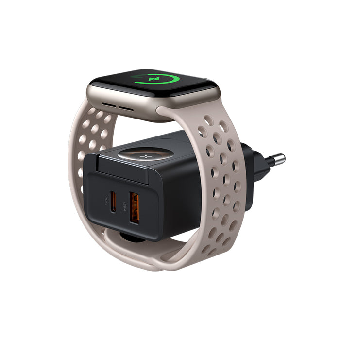 Mcdodo 2-in-1 30W Travel Charger with Built-in Watch Charger