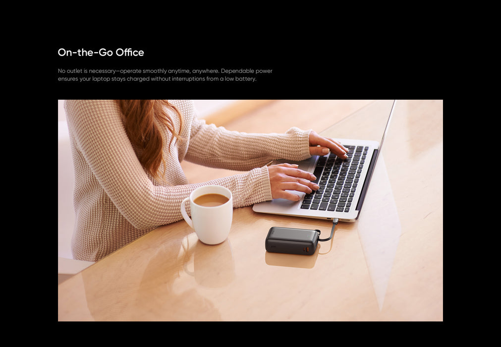 Mcdodo FreeKit 20000mAh 65W Power Bank with Built-in Cable