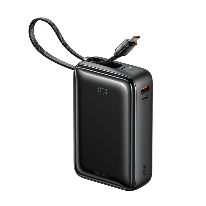 Mcdodo FreeKit 20000mAh 65W Power Bank with Built-in Cable