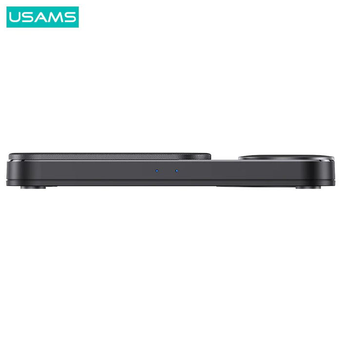 USAMS 15W 3-in-1 Desktop Wireless Charger