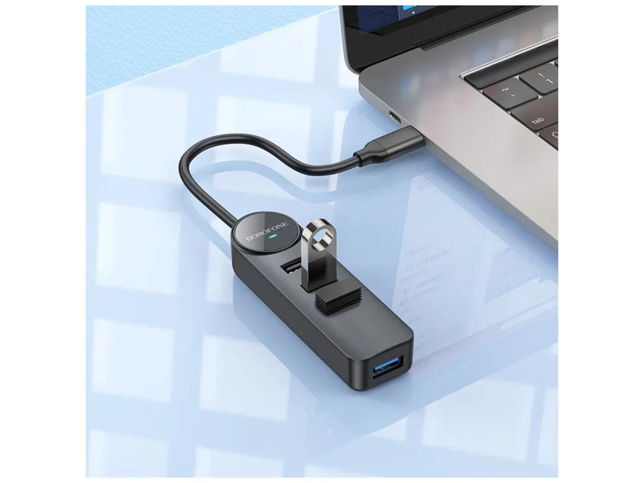 Borofone DH5 Erudite 4-in-1 Adapter Type-C to USB