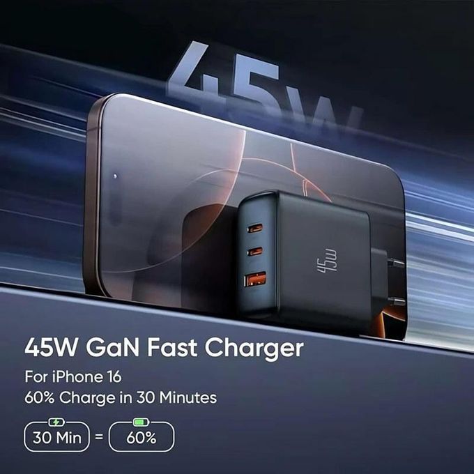 Mcdodo 45W 3-Port Fast Charger Set