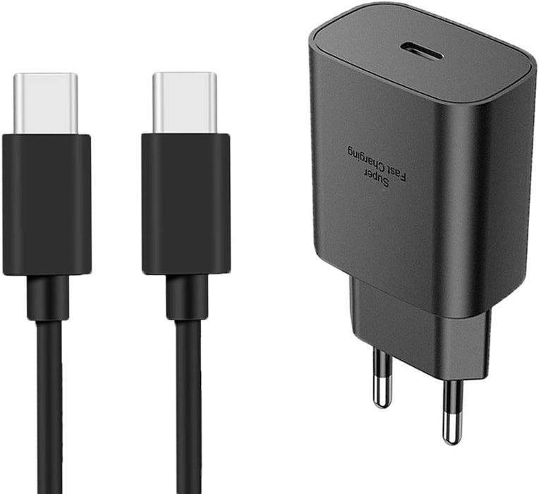 Samsung 25W PD Adapter USB-c to USB-C Cable Set