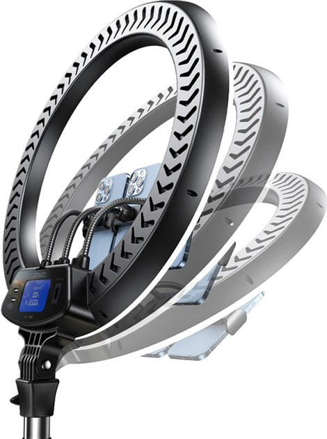 RTAKO AR‑GTB01‑18S 18″ Ring Light with Digital Display