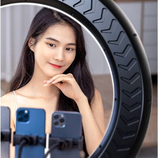 RTAKO AR‑GTB01‑18S 18″ Ring Light with Digital Display