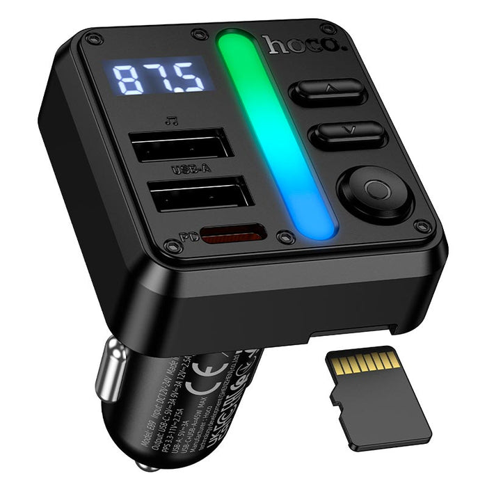 HOCO E89 FM Transmitter & Fast Car Charger