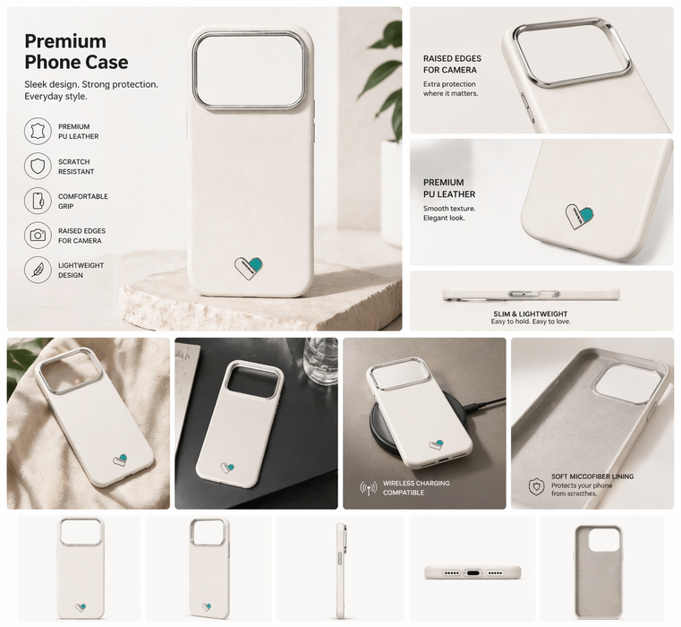 Yoyolsles Heart Isle Series iPhone 17 Pro Max Case
