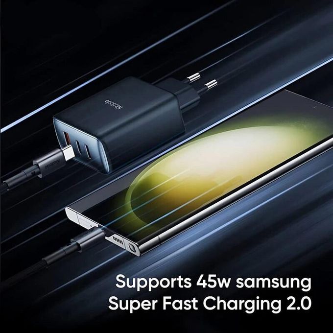 Mcdodo 45W 3-Port Fast Charger Set
