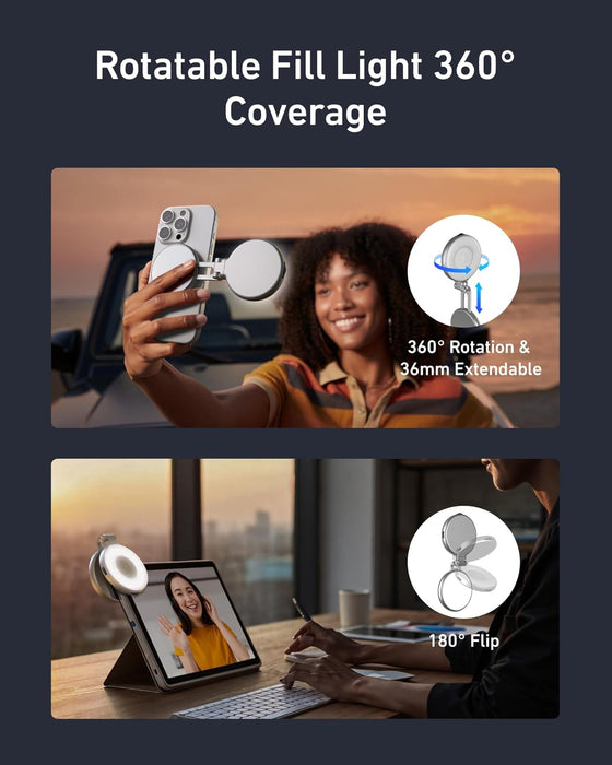 Telesin C03 Magnetic Selfie Ring Light