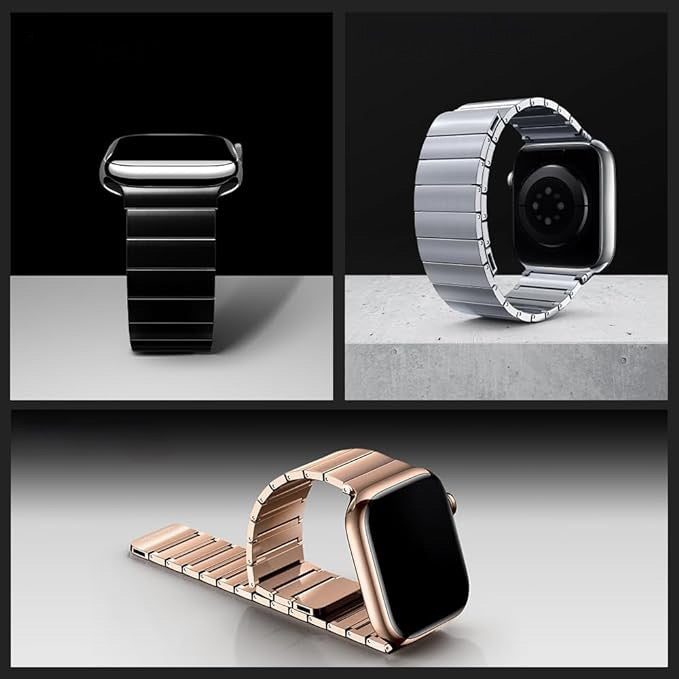 Metal Magnetic GD iWatch 44/45/49mm Bracelet