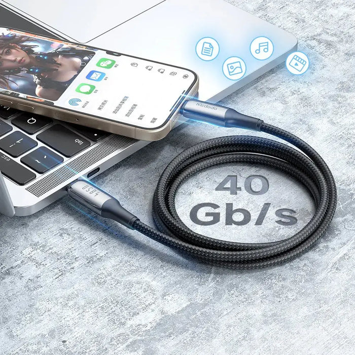 McDodo 240W Cab Vision USB-C to USB-C Cable CA-890