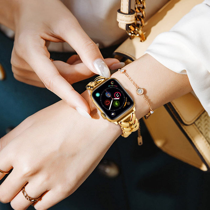 Geneva Metal-W iWatch 38/40/41mm Bracelet