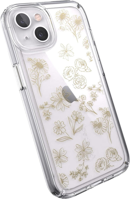 Speck Clear Dual Layer Design Froral Case for iPhone 13