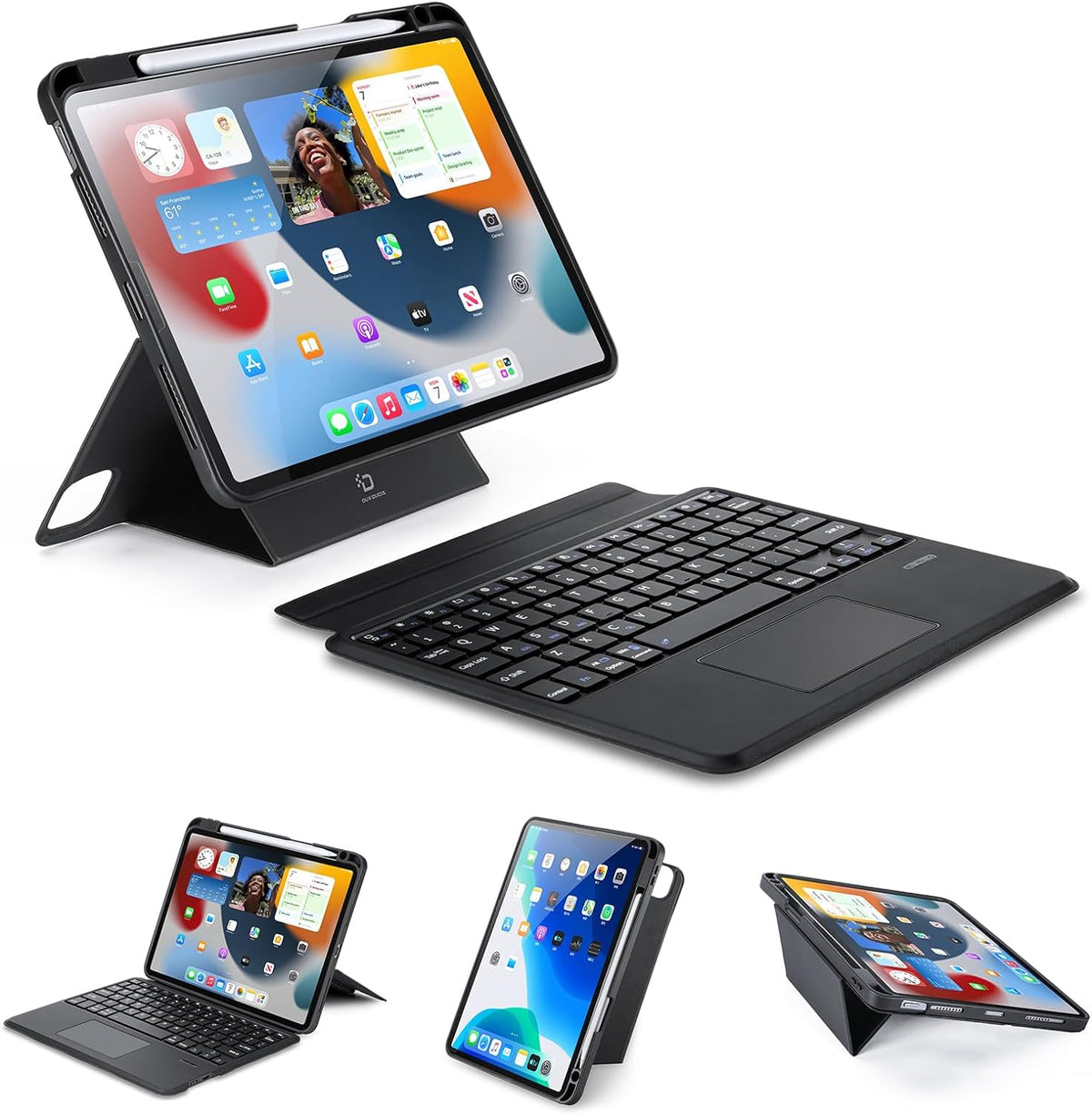 Dux Ducis iPad 10th Gen (2022)/A16 11th Gen Bluetooth Keyboard Case