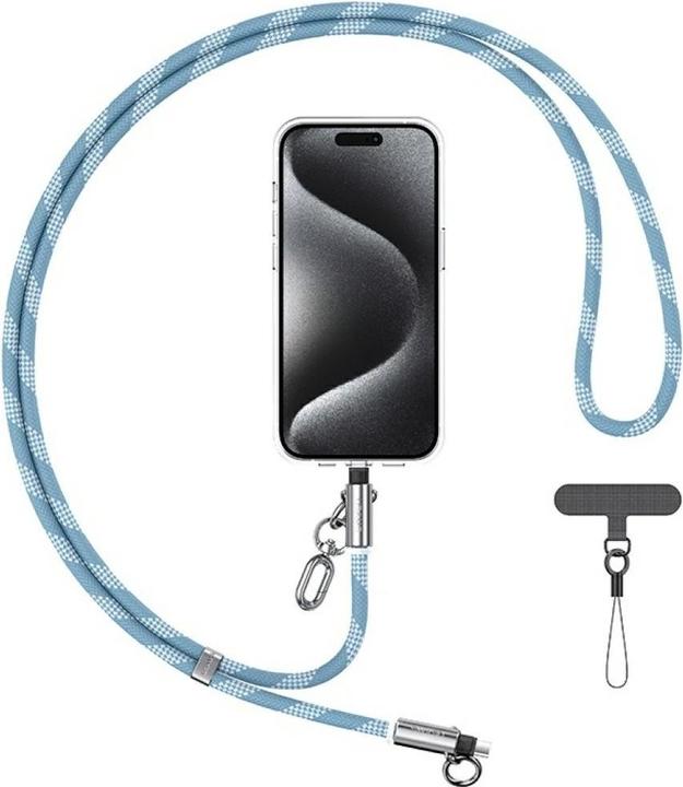 Usams SJ745 2in1 Lanyard With Type C- Type C 60w Cable