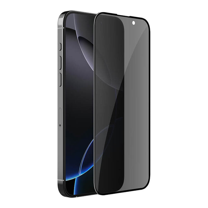 Privacy Carbon Fibre 3D Screen Protector For iPhone 16 Pro Max