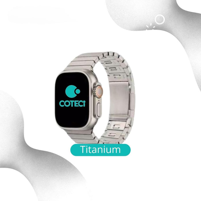 COTECi W103 iWatch Magnetic Chain Strap - 42/44/45/49mm