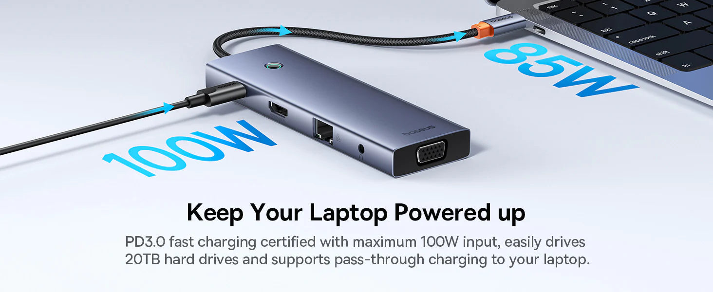 Baseus 10IN1 Multimedia Adapter