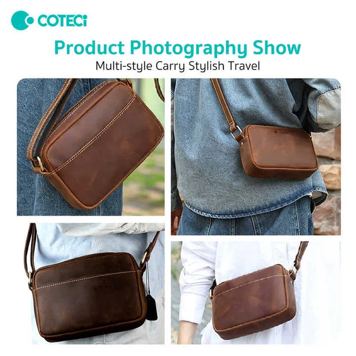 COTECi OT-021 Luxury Series Genuine Leather Bag