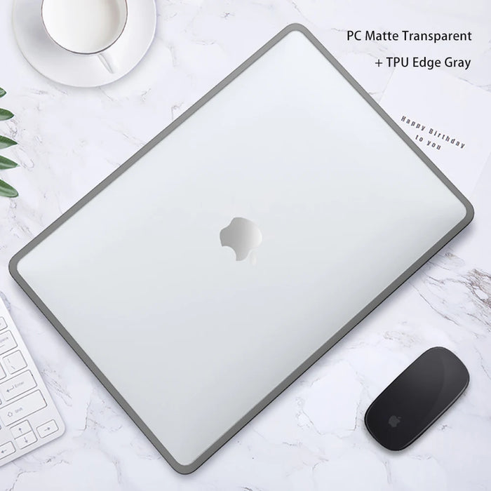 COTECi Frosted PC Case+TPU Frame Protection for 2020 MacBook Air 13 A1932/A2179/A2237