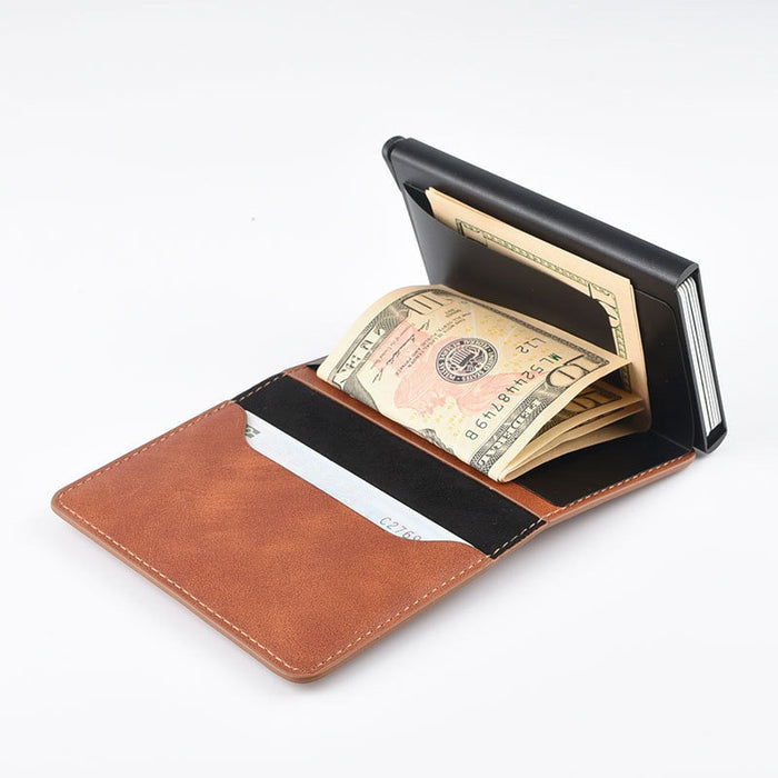 COTECi A-TAG Wallet Leather RFID PU Card Holder