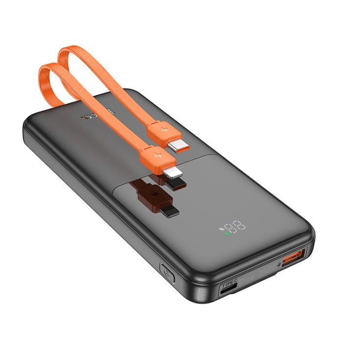Hoco J119 22.5W+PD20 Power Bank With Digital Display & Cable 10000mAh