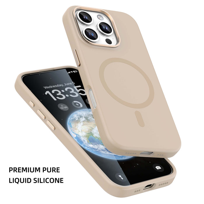 Mutural iPhone 16 Pure MagSafe Silicone Case