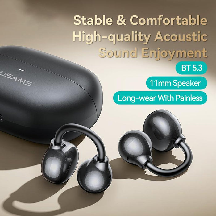 Usams Echo R02 Clip-On Wireless Earphones