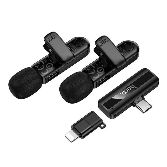 Hoco L20 Fair Dual Mic Wireless Microphone