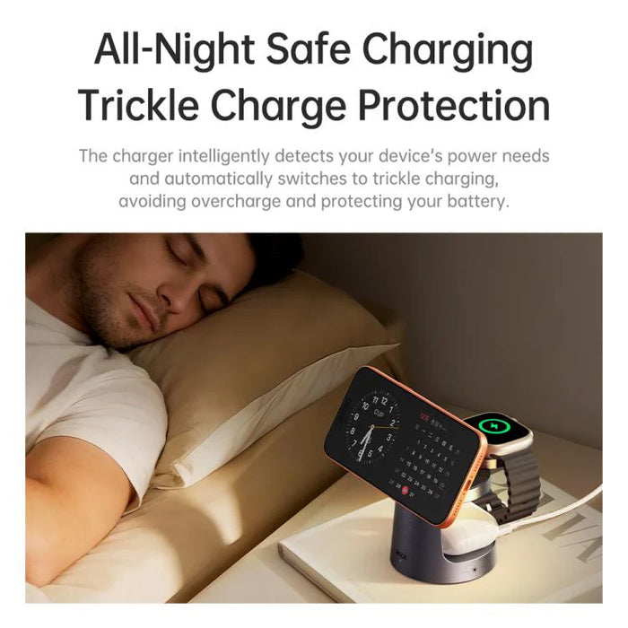 Rock W56 Magnetic Wireless 3in1 Charger