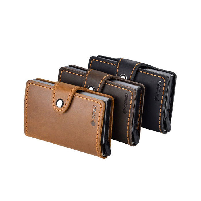 COTECi Luxury Series Anti-Theft Swipe Card Case TR-014