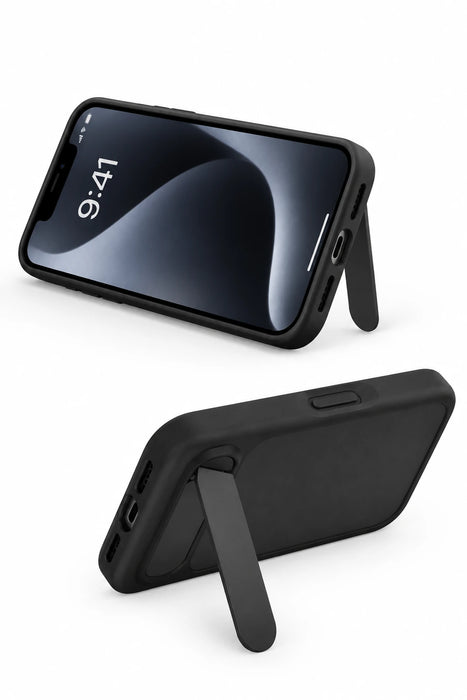 Coteci Gold Shield  Magnetic Suction  Bracket iPhone 17 Pro Case iH-086