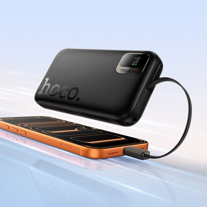 Hoco Q51 PD20W Powerbank With Telescopic Cable 10000mah