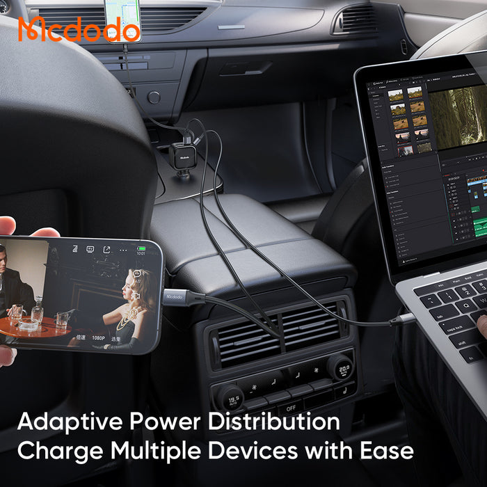 Mcdodo FreeGo Pro 130w Led Display Car charger