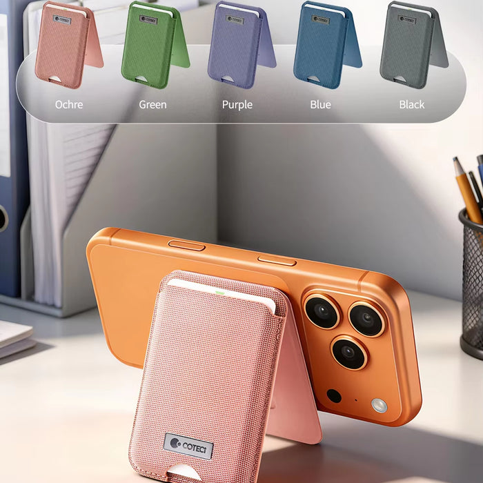 Coteci Card Holder Magnetic Stand Wallet TR-062