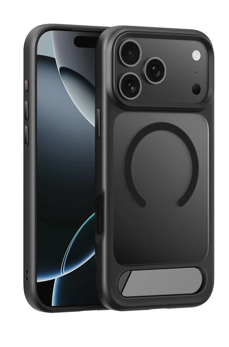 Coteci Gold Shield  Magnetic Suction  Bracket iPhone 17 Pro Case iH-086