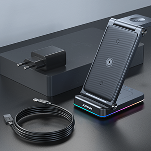 JOYROOM 3 in 1 Foldable Wireless Charging Station