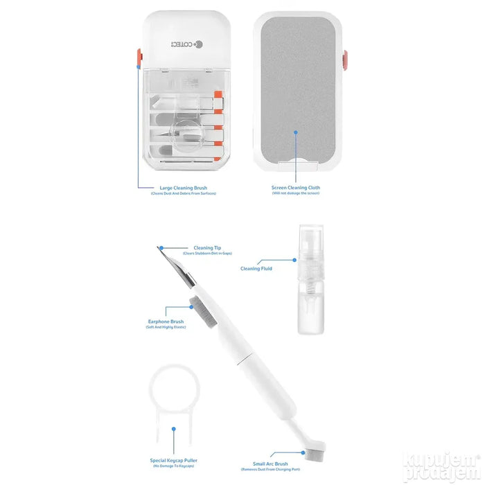 Coteci 14 IN 1  Multifunction Cleaning Set