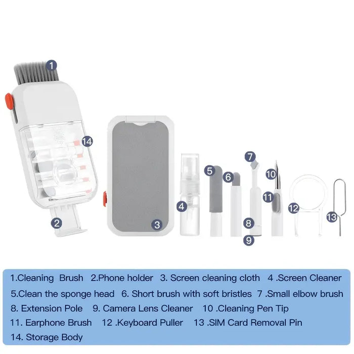 Coteci 14 IN 1  Multifunction Cleaning Set
