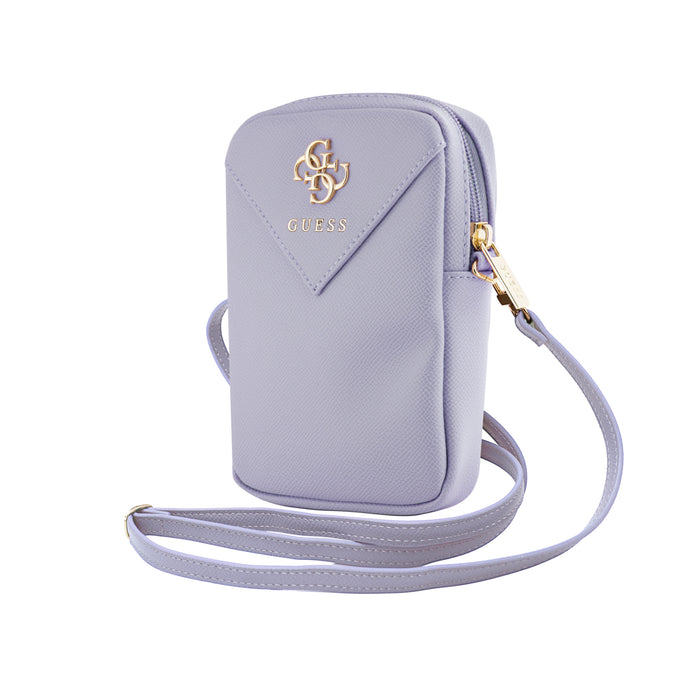 GUESS Zip Triangle 4G Phone Bag