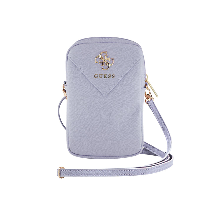 GUESS Zip Triangle 4G Phone Bag