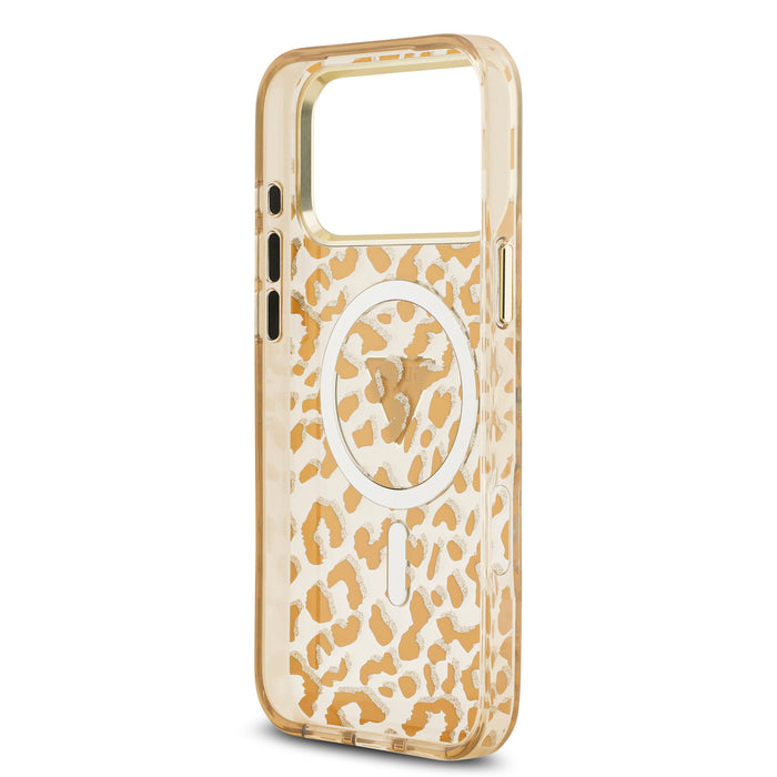 Guess MagSafe Leopard Glitter  iPhone 17 Pro Case