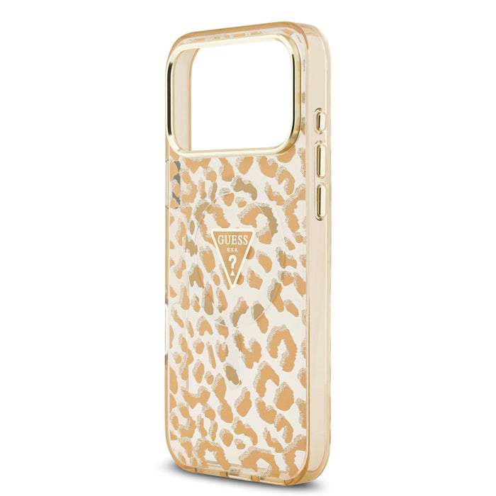 Guess MagSafe Leopard Glitter  iPhone 17 Pro Case